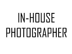 Photography In-house photographer
