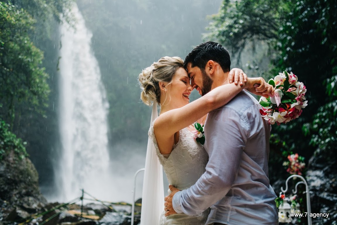 Bali Waterfall Wedding