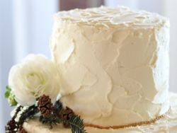 Wedding cake One-tier cake
