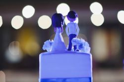 wedding cake One-tier cake