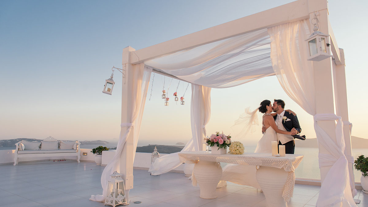 Santorini Greece Wedding